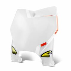 STADIUM FRONT NUMBER PLATE KTM WHITE