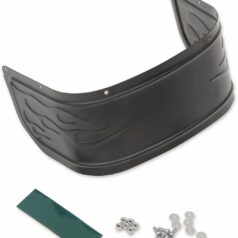 FENDER SKIRTS FLAME FRONT BLACK