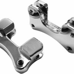 CHROME FENDER-TO-FORK ADAPTER FOR 21" WHEEL