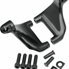 PASSENGER FOOTPEG MOUNT KIT BLACK