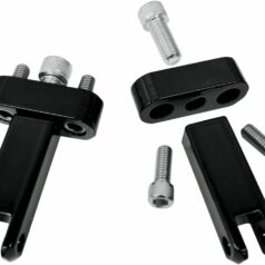 PASSENGER FOOTPEG MOUNT KIT BLACK
