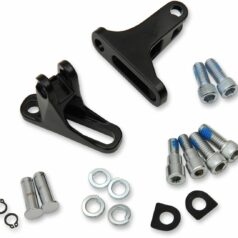 MOUNT KIT SHORT PASSENGER FOOTPEG GLOSS BLACK