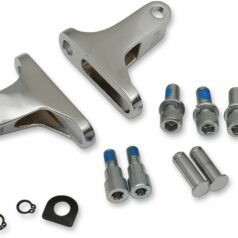 MOUNT KIT SHORT PASSENGER FOOTPEG CHROME