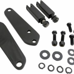 BLACK MOTOR MOUNT HIGHWAY BAR