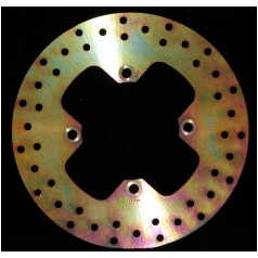 ROUND HPSR SERIES SOLID BRAKE ROTOR REAR