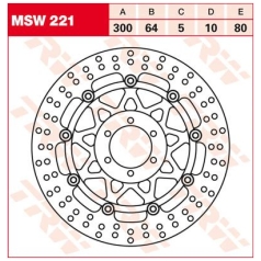 BRAKE ROTOR FLOATING STANDARD-DESIGN