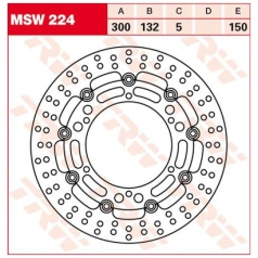 BRAKE ROTOR FLOATING STANDARD-DESIGN