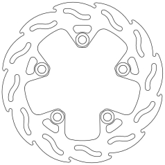 BRAKE ROTOR FIXED FLAME NATURAL