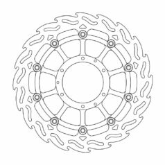 BRAKE ROTOR FLOATING FLAME BLACK