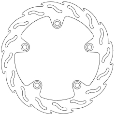 BRAKE ROTOR FIXED FLAME NATURAL