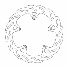BRAKE ROTOR FIXED FLAME FLAMED NATURAL