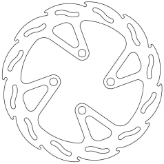 BRAKE ROTOR FIXED FLAME NATURAL