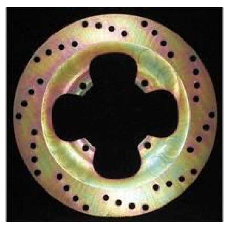 BRAKE ROTOR HPSR SERIES SOLID ROUND