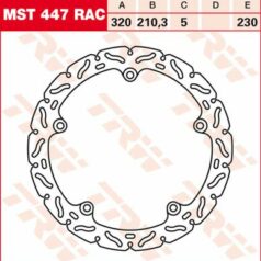 BRAKE ROTOR NON-FLOATING RAC-DESIGN