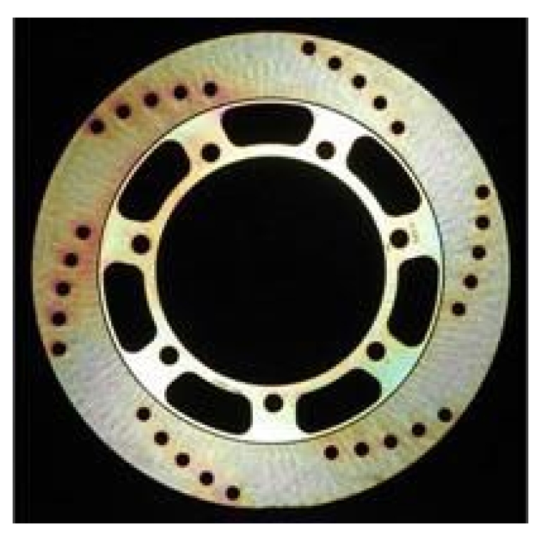 BRAKE ROTOR HPSR SERIES SOLID ROUND