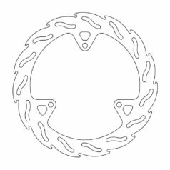 BRAKE ROTOR FIXED FLAME REAR