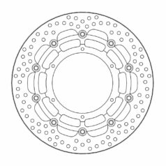 BRAKE ROTOR FLOATING HALO ROUND