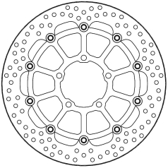 BRAKE ROTOR FLOATING HALO
