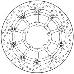 BRAKE ROTOR T-FLOATER HALO