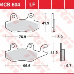 BRAKE PAD ALLROUND ORGANIC STANDARD