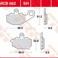 BRAKE PAD ALLROUND ORGANIC STANDARD