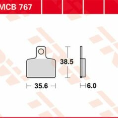 BRAKE PAD ALLROUND ORGANIC STANDARD