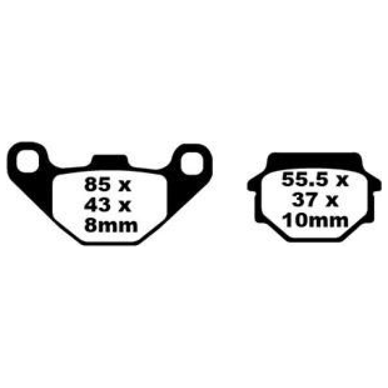 BRAKE PAD SFA SERIES ORGANIC