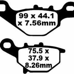BRAKE PAD SFA SERIES ORGANIC