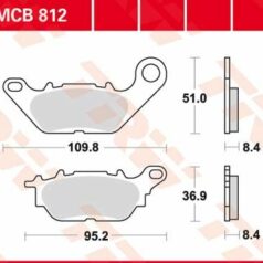 BRAKE PAD ALLROUND ORGANIC STANDARD