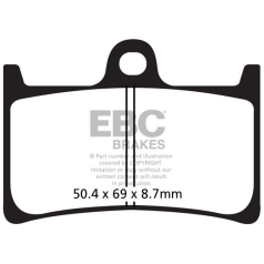 BRAKE PAD SFA SERIES ORGANIC