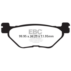 BRAKE PAD SFA SERIES ORGANIC