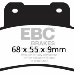 BRAKE PAD SFA SERIES ORGANIC