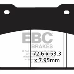 BRAKE PAD SFA SERIES ORGANIC