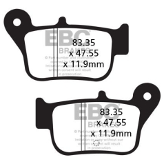 BRAKE PAD SFA SERIES ORGANIC