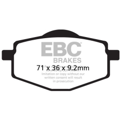 BRAKE PAD SFAC SERIES CARBON FIBER