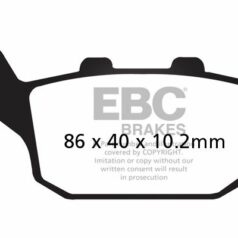 BRAKE PAD SFAC SERIES CARBON FIBER