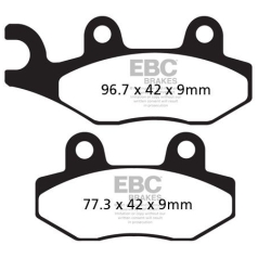 BRAKE PAD SFAC SERIES CARBON FIBER