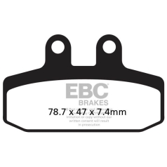BRAKE PAD SFAC SERIES CARBON FIBER