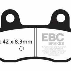 BRAKE PAD SFAC SERIES CARBON FIBER