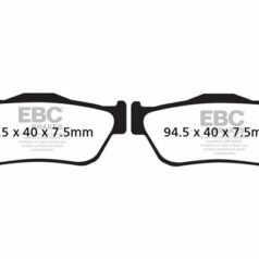 BRAKE PAD SFAC SERIES CARBON FIBER