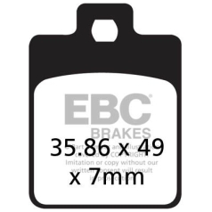 BRAKE PAD SFAC SERIES CARBON FIBER