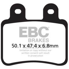 BRAKE PAD FA-TT SERIES CARBON FIBER