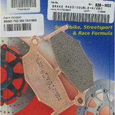 BRAKE PAD FA-HH SERIES SINTERED METAL