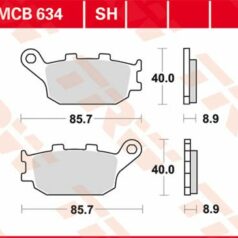 BRAKE PAD SH SINTER PERFORMANCE STREET & ROAD TRACKS