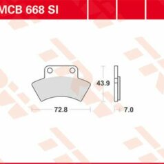 BRAKE PAD SI SINTER OFFROAD