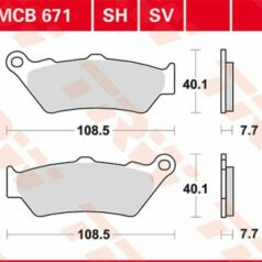 BRAKE PAD SV SINTER PERFORMANCE STREET