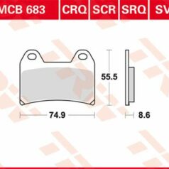 BRAKE PAD SV SINTER PERFORMANCE STREET