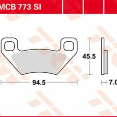BRAKE PAD SI SINTER OFFROAD
