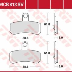 BRAKE PAD SV SINTER PERFORMANCE STREET