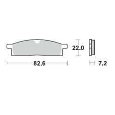 BRAKE PAD OFFROAD SINTER PRO RACING